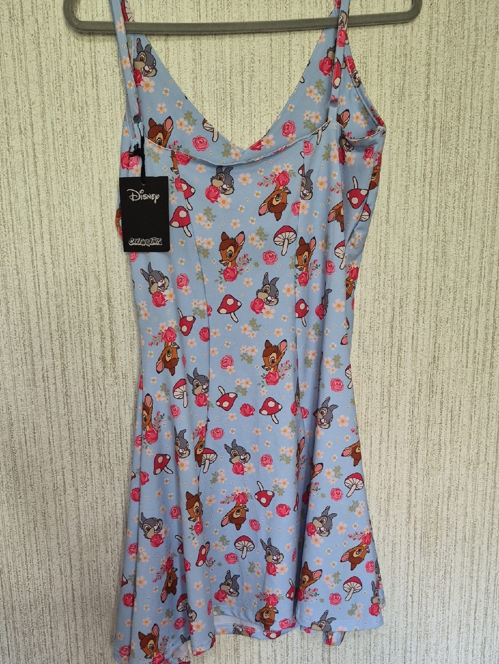 NWT Size Small Cakeworthy Disney Bambi Printed Dress - Picture 9 of 10